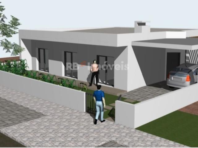 Moradia T3 Térrea em projeto, em Torres Novas