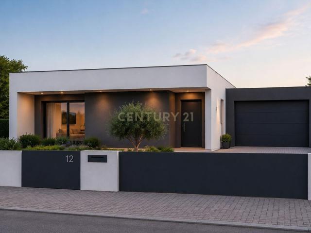 Moradia T3 Térrea Moderna com Garagem e Jardim em Gandra