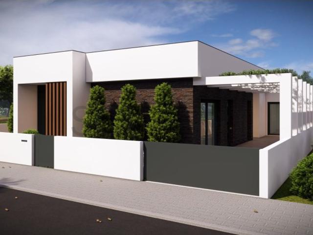 Moradia T3 + 1 térrea de arquitetura contemporânea com piscina | Pinhal do General | Fernão Ferro