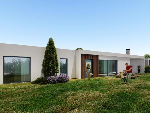 Moradia térrea com 3 quartos perto das praias 186m² da Lourinhã e Atalaia