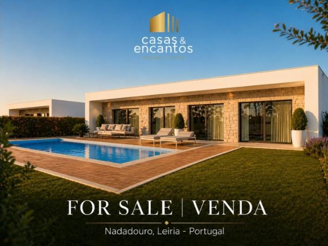 Moradia Térrea Modernas #Caldas da Rainha #Praia Foz do Arelho #Piscina #Jardim