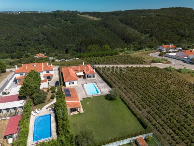 Moradia 4 quartos, jardim e piscina, 50m2 anexo, Costa de Prata Oeste Óbidos, Gracieira