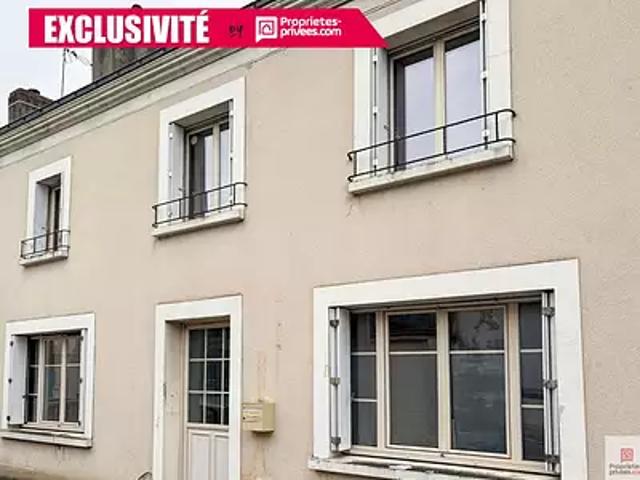Morannes sur Sarthe Daumeray 49640 Achat / Vente maison 6 pièces t6 jardin terrasse