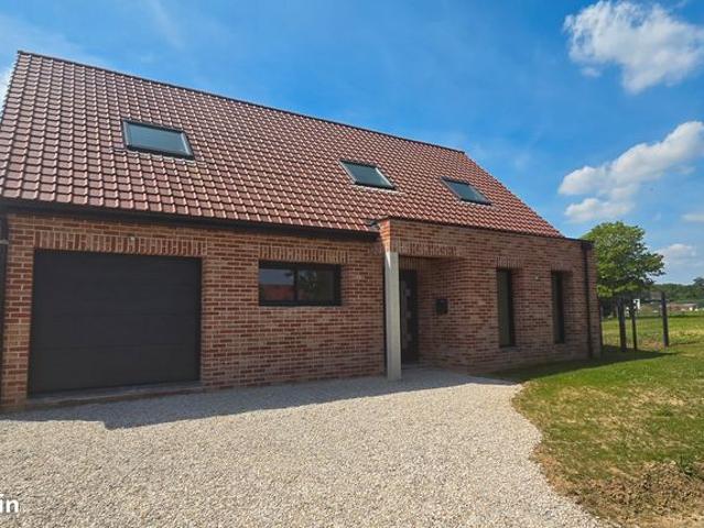 MORBECQUE 59190 Maison SEMI PLAIN PIED 121 m²