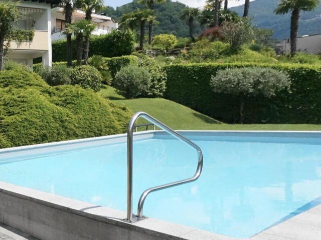 Morcote 2,5 duplex con vista lago
