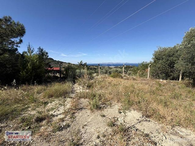 Mordoğan da deniz manzaralı 385 m2 arsa