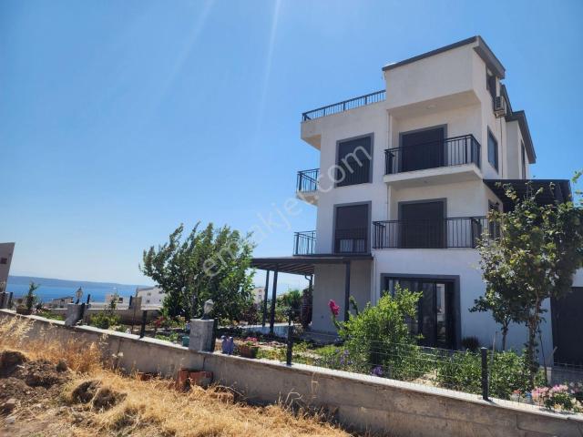 Mordoğan Emlaktan 4+1 Salon Full Deniz Manzara Trıblex Satılık