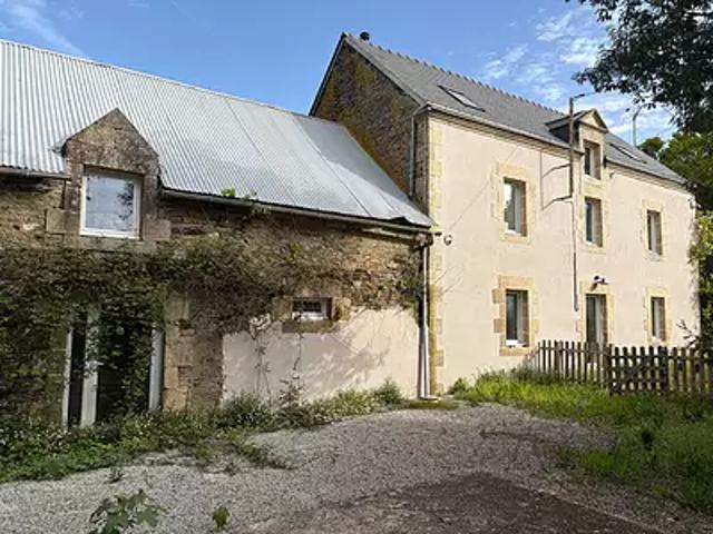 Moréac 56500 Achat / Vente maison 6 pièces t6 au dernier étage