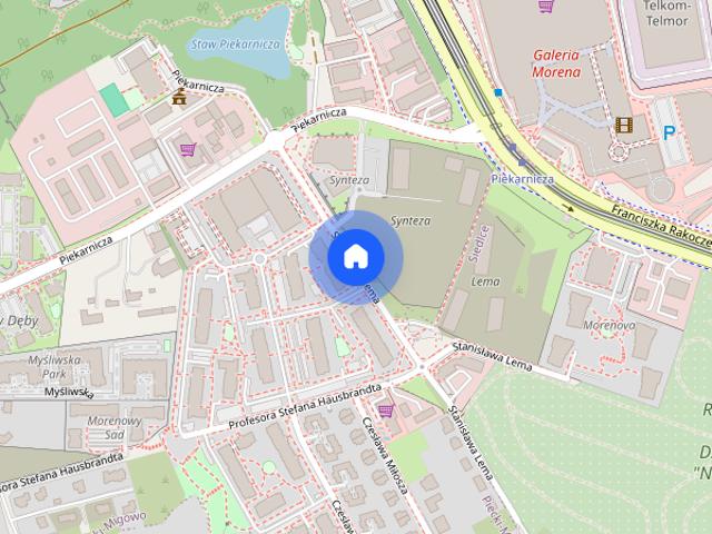 Morena, 2pokoje balkon,komórka, hala, przy Galerii