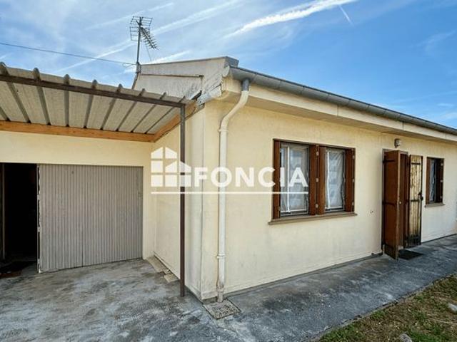 Morestel – Rue Guiguet Maison T3 sur 410 m² de terrain