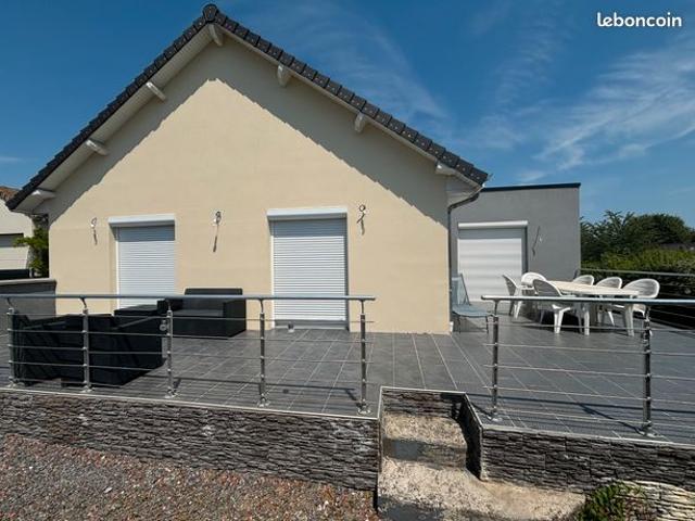 Morisel pavillon 4 chs jardi terrasse et double garage