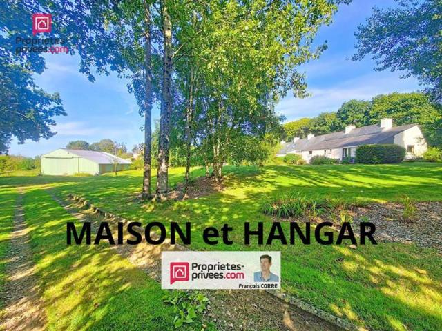 MORLAIX Maison, hangar 130m² terrain de 3730m²