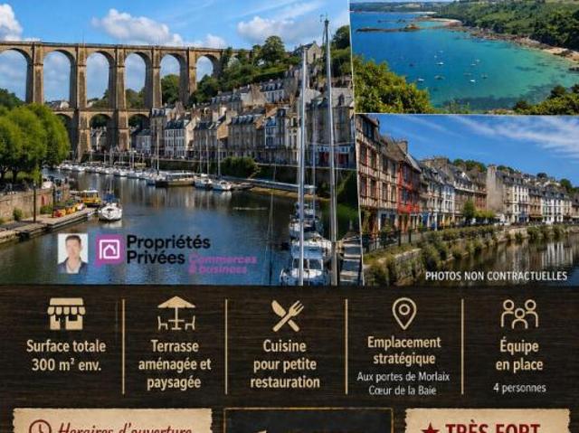 MORLAIX BAR RESTAURANT, Licence IV et logement