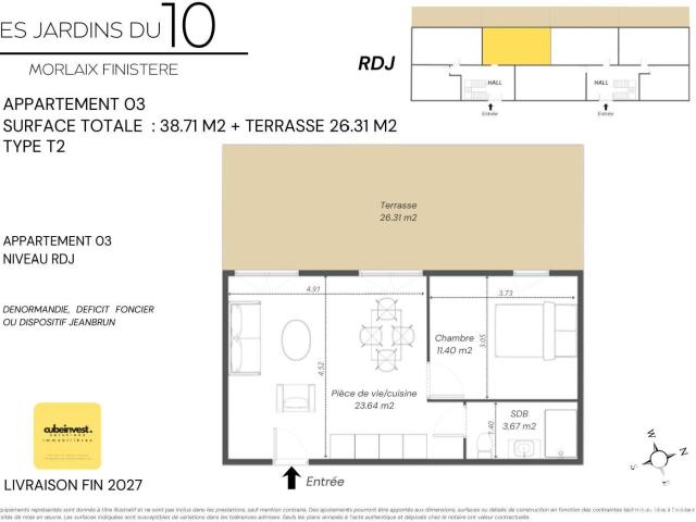 Morlaix Vente Appartement 29