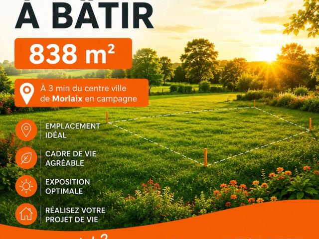 Morlaix Vente Terrain 29