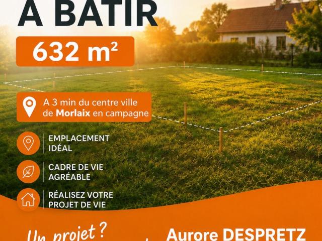 Morlaix Vente Terrain 29