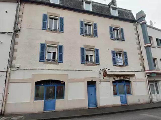 Morlaix 29600 Achat / Vente immeuble au dernier étage cave