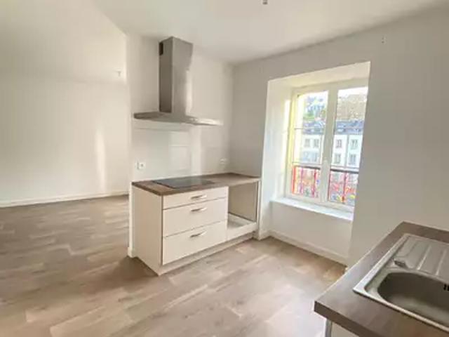 Morlaix 29600 Location appartement 1 pièce t1 au dernier étage
