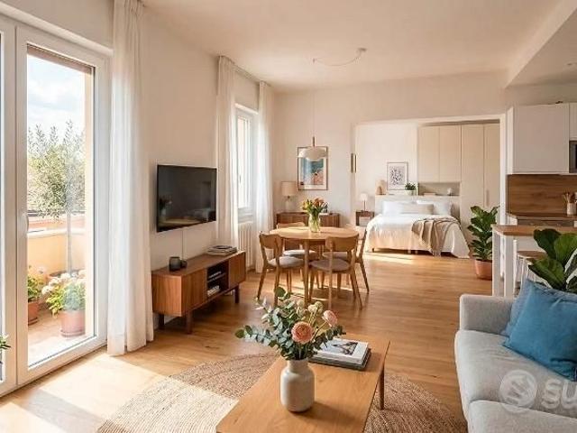 Morlupo bilocale con terrazzo privato