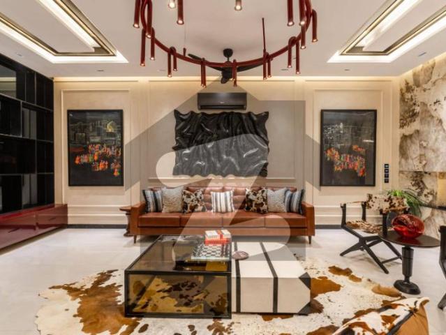 Most Beautiful Eye Catching One Kanal House With Basement Furnished Plus Swimming Pool In DHA Phase 7 For Sale Near To Big Park DHA Phase 7