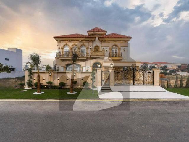 Most Beautiful One Kanal Spanish Design Luxury Bungalow For Sale At Super Hot Location In Dha Phase 7