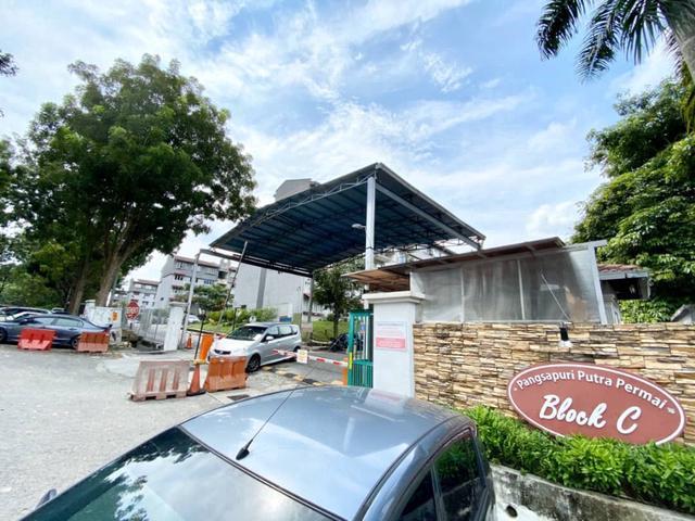 Most Cheap Putra Permai Apartment Blok C 895sf Behind Equine Mc D