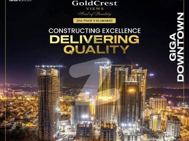 Most Luxury Goldcrest Corner Three Bedrooms Apartment Margalla View Rooftop Swimming Pool Near Giga Mall Dha Phase 2 Islamabad
