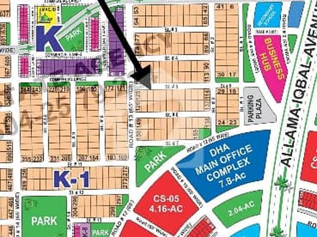 Most Prime Location Plot, Close To DHA Office And Central Square Available For Sale