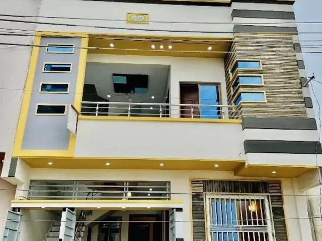 Most Reasonable Chance Deal. 120 Sq Yards West Open 120 Sq Yards Double Storey House In Reasonable Rates Karachi Scheme 33 ID 97004