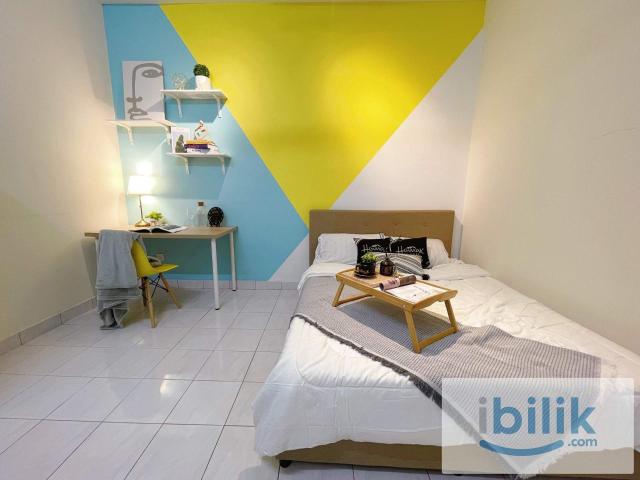 Most sought after room! premium queen room! 5mins to lrt wangsa maju