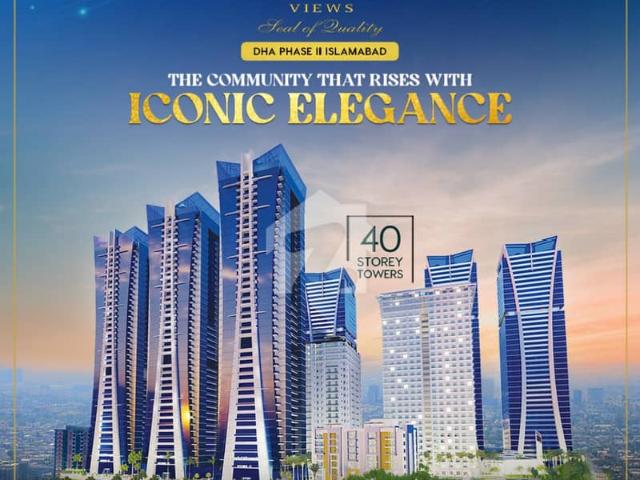 Most Specious &Amp  Luxury Goldcrest Highlife III 3 Bedrooms Apartment Margalla View Rooftop Swimming Pool Near Giga Mall Dha Phase 2 Islamabad