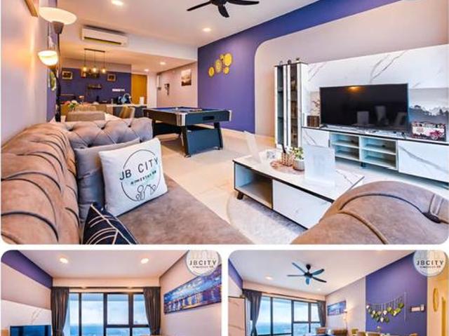 Mosaic 4bed3bath Fully Mid Valley JB Town CIQ