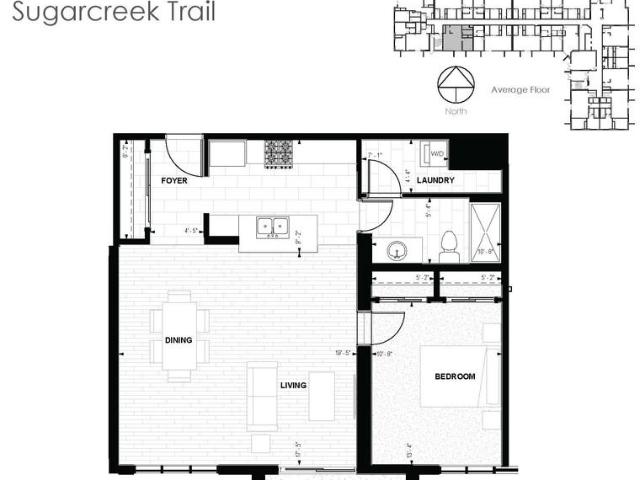 Mosaik 325, 345, 365, 385 1 Bedroom Apartment for Rent at 325 Sugarcreek Trail, London, ON N6H 0K9 West London