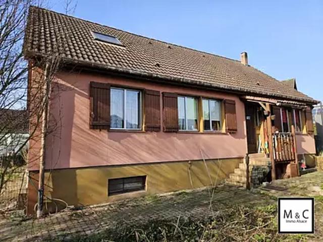 Mothern 67470 Achat / Vente maison 4 pièces t4 au dernier étage cave