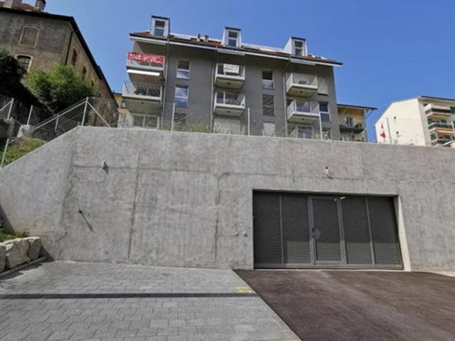 Motorrad Tiefgarage in Orbe