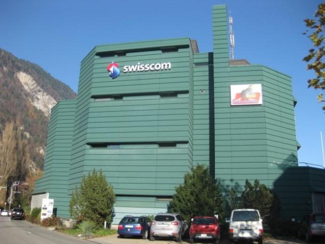 Motorradplatz nähe Bahnhof Interlaken West