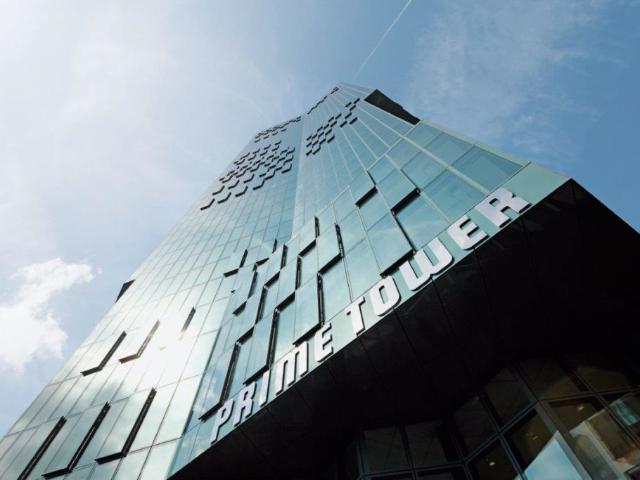 Motorradplätze direkt beim Prime Tower