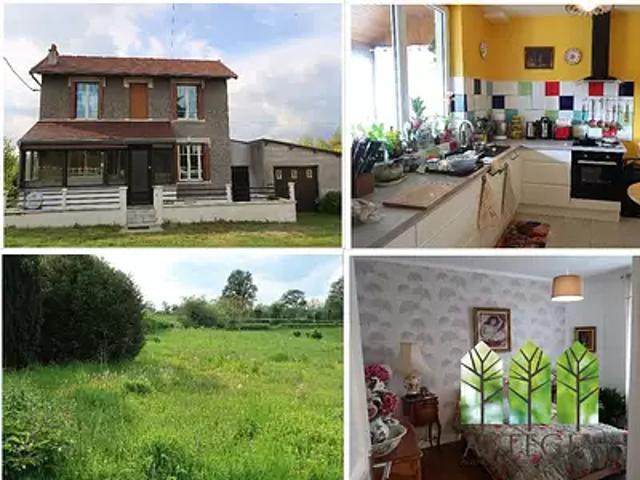 Moutier Malcard 23220 Achat / Vente maison 5 pièces t5