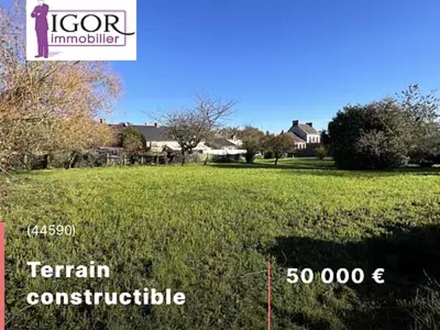 Mouais 44590 Achat / Vente terrain