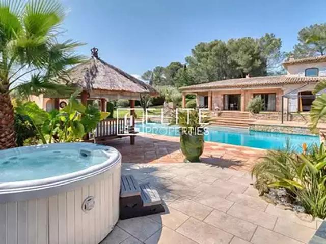 Mouans Sartoux 06370 Achat / Vente maison 8 pièces t8 piscine
