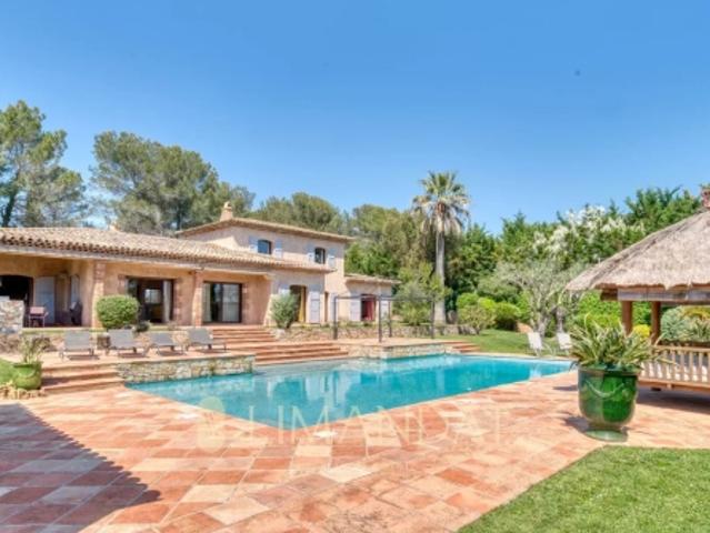 Mouans Sartoux – Villa 6 chambres avec piscine, terrain 8 300 m²