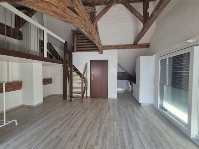 MOUDON / Studio mit Mezzanine im Zentrum