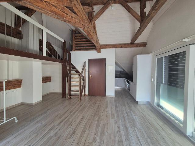 MOUDON / Studio mit Mezzanine im Zentrum