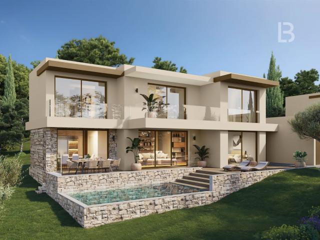 Mougins, Villa contemporaine avec Piscine dans Domaine Privé 150m² Mougins