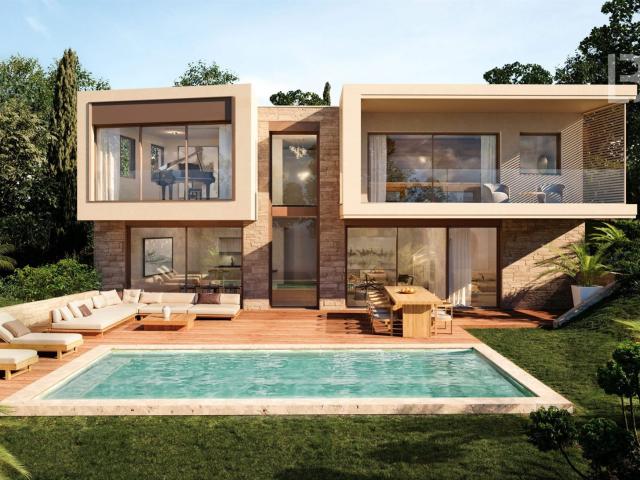 Mougins, Villa contemporaine avec Piscine dans Domaine Privé 237m² Mougins