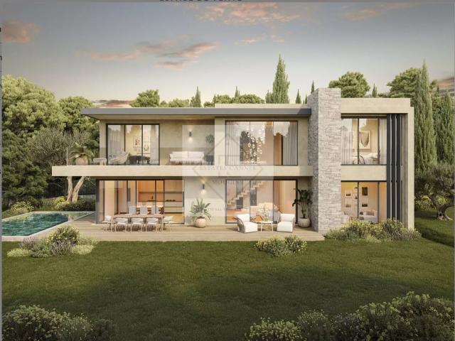 Mougins – Villa Contemporaine Neuve Avec Accès Privatif Dans. 216m² Mougins