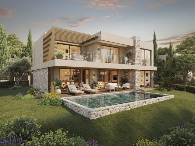 Mougins villa d'architecte neuve avec piscine 156m² Mougins