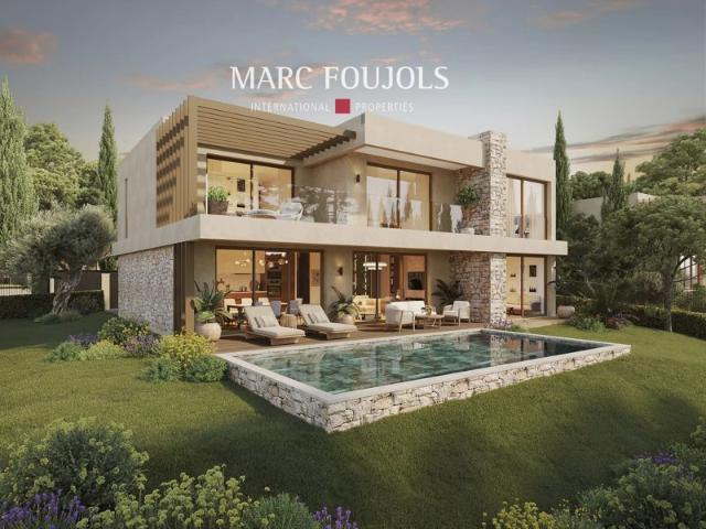 Mougins villa d'architecte neuve avec piscine