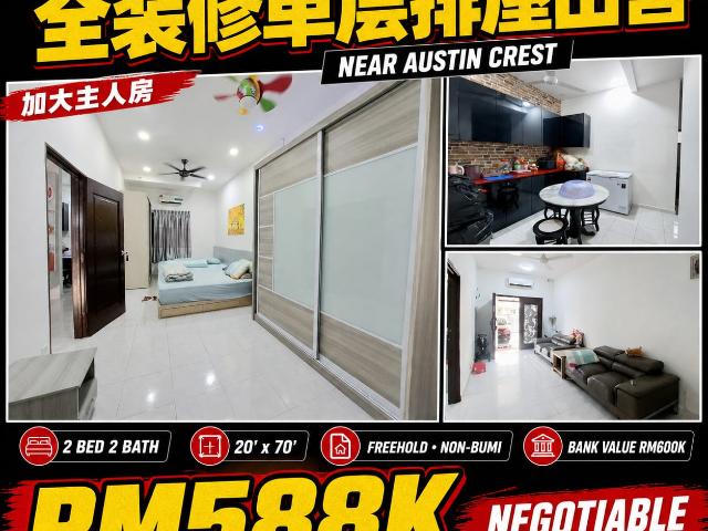 Mount Austin, JP Perdana House For Sell!