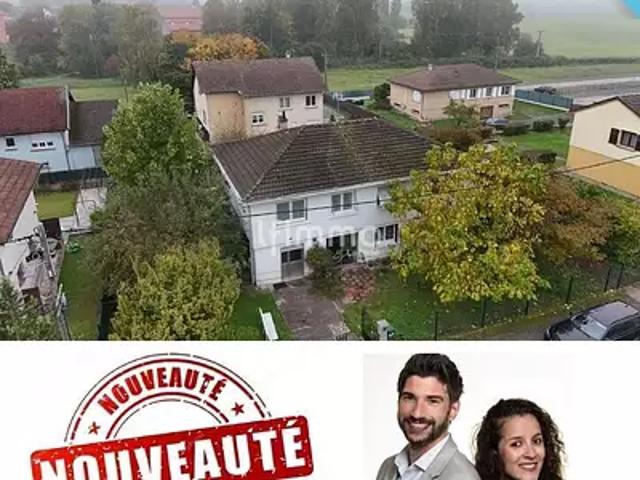 Moussey 57770 Achat / Vente maison 7 pièces t7